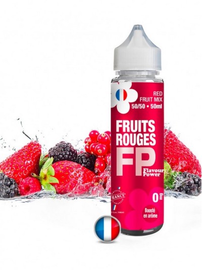 E-liquide Flavour Power Fruits Rouges 50/50 50 ml