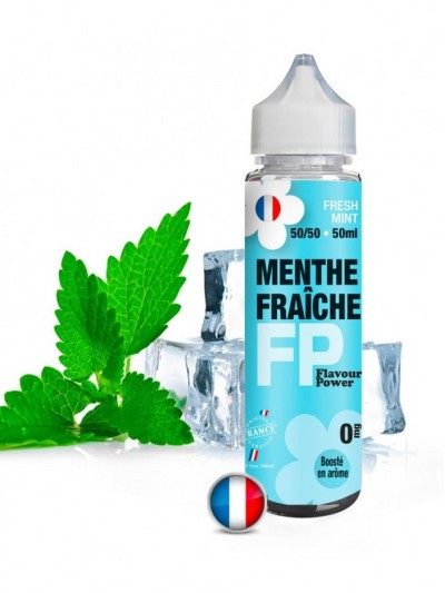 E-Liquide Flavour Power Menthe fraiche 50/50 50 ml