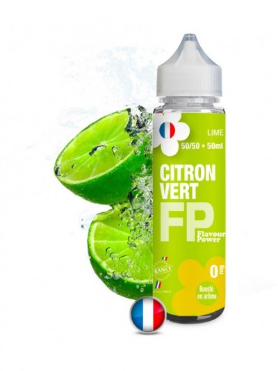E-liquide Flavour Power Citron Vert 50/50 50 ml