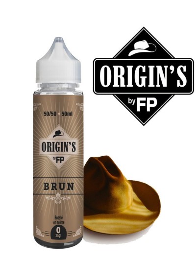 E-liquide Flavour Power Origin's By FP Brun 50ml