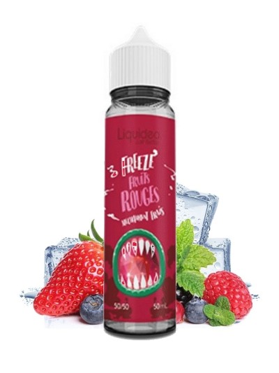 E-liquide Freeze Fruits Rouges Liquideo 50ml