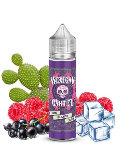 E-liquide Cassis Framboise Cactus Mexican Cartel 50ml