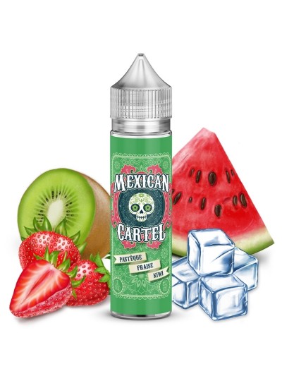 E-liquide Pasthèque Fraise Kiwi Mexican Cartel 50ml