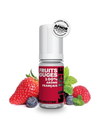 E-liquide D'LICE Fruits Rouges 10 ml