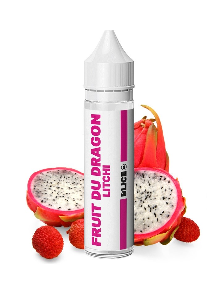E-liquide D'LICE Fruits du dragon - Litchi 50 ml