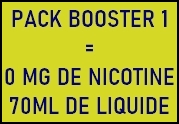 Pack booster 0 mg