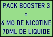 Pack Booster 6 mg